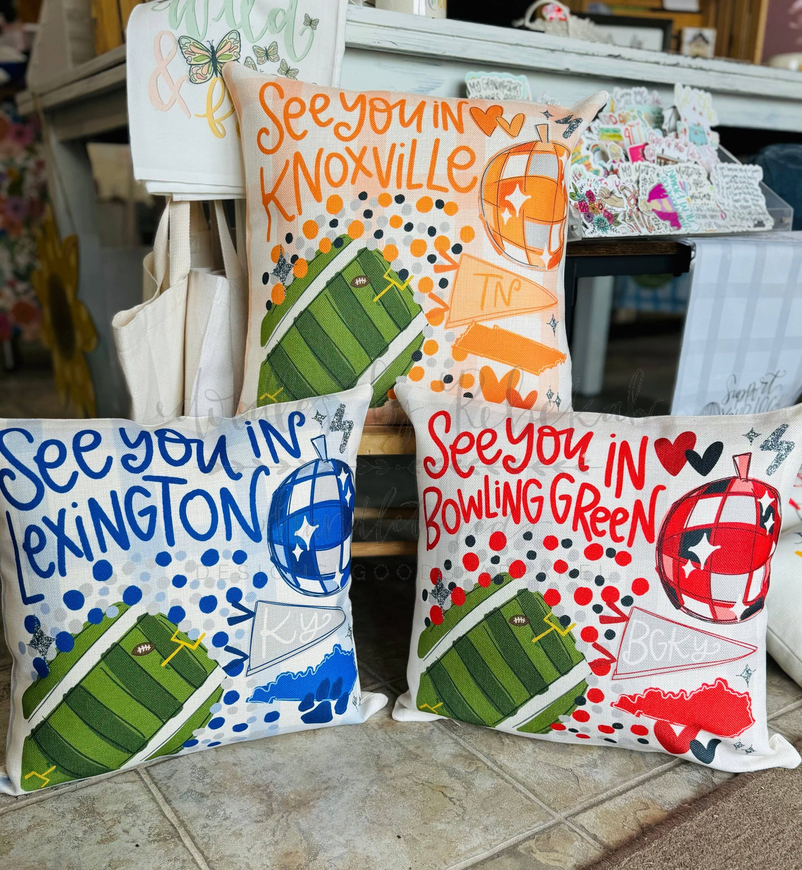 See You In…Custom School Pillow