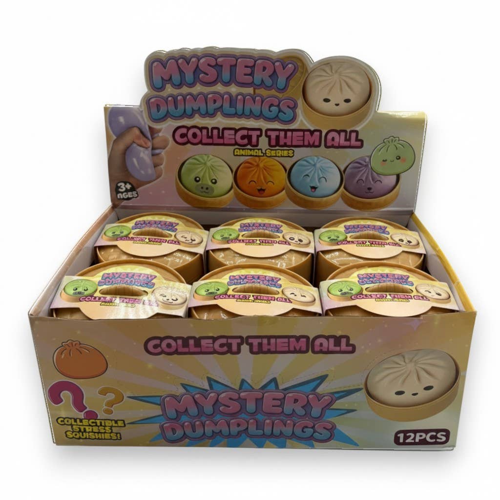 Mystery Squishy Dumplings - Animal Series 12ct