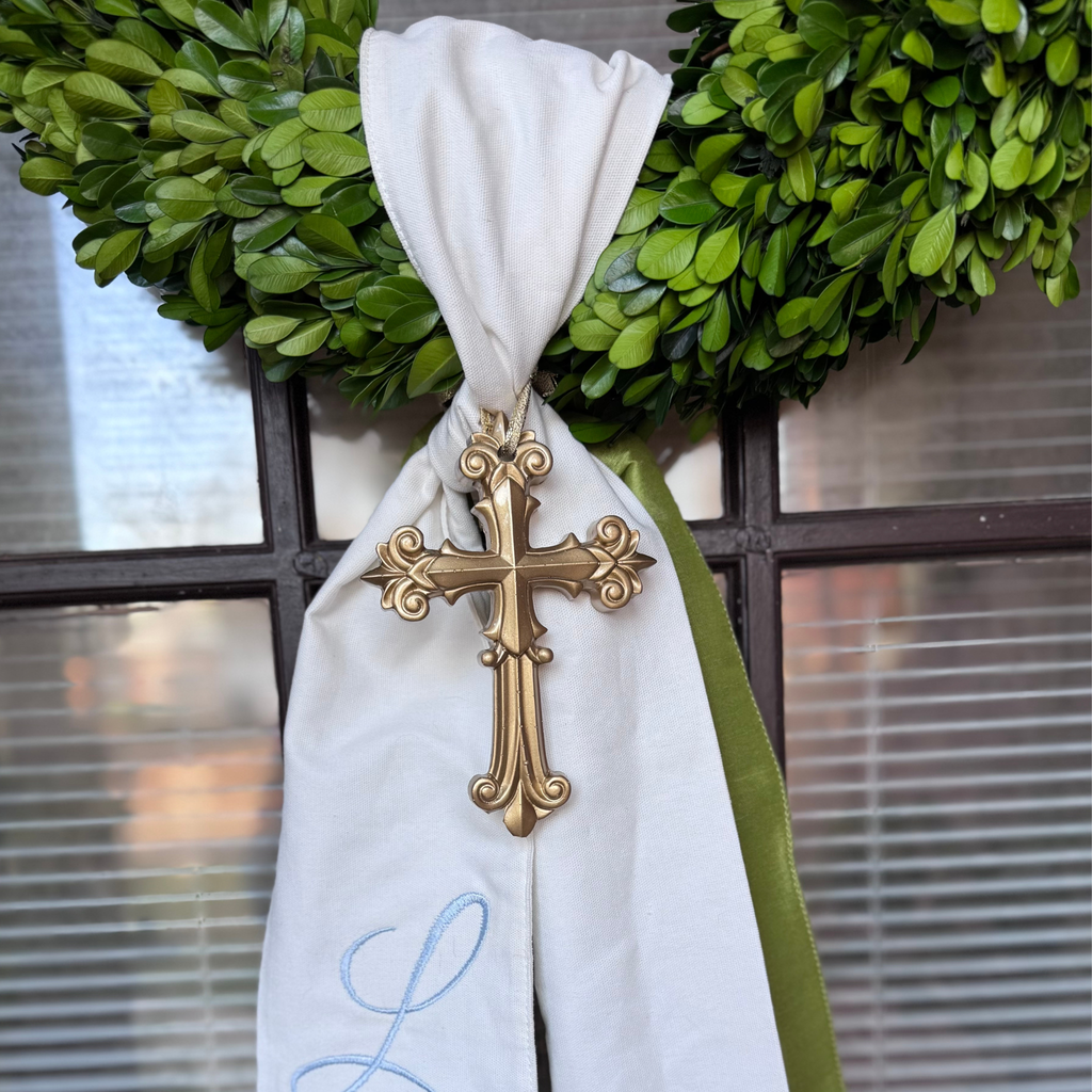 Wreath Ornament - Cross
