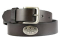 Mississippi State Bulldogs Kids Collegiate Brown Leather Belt