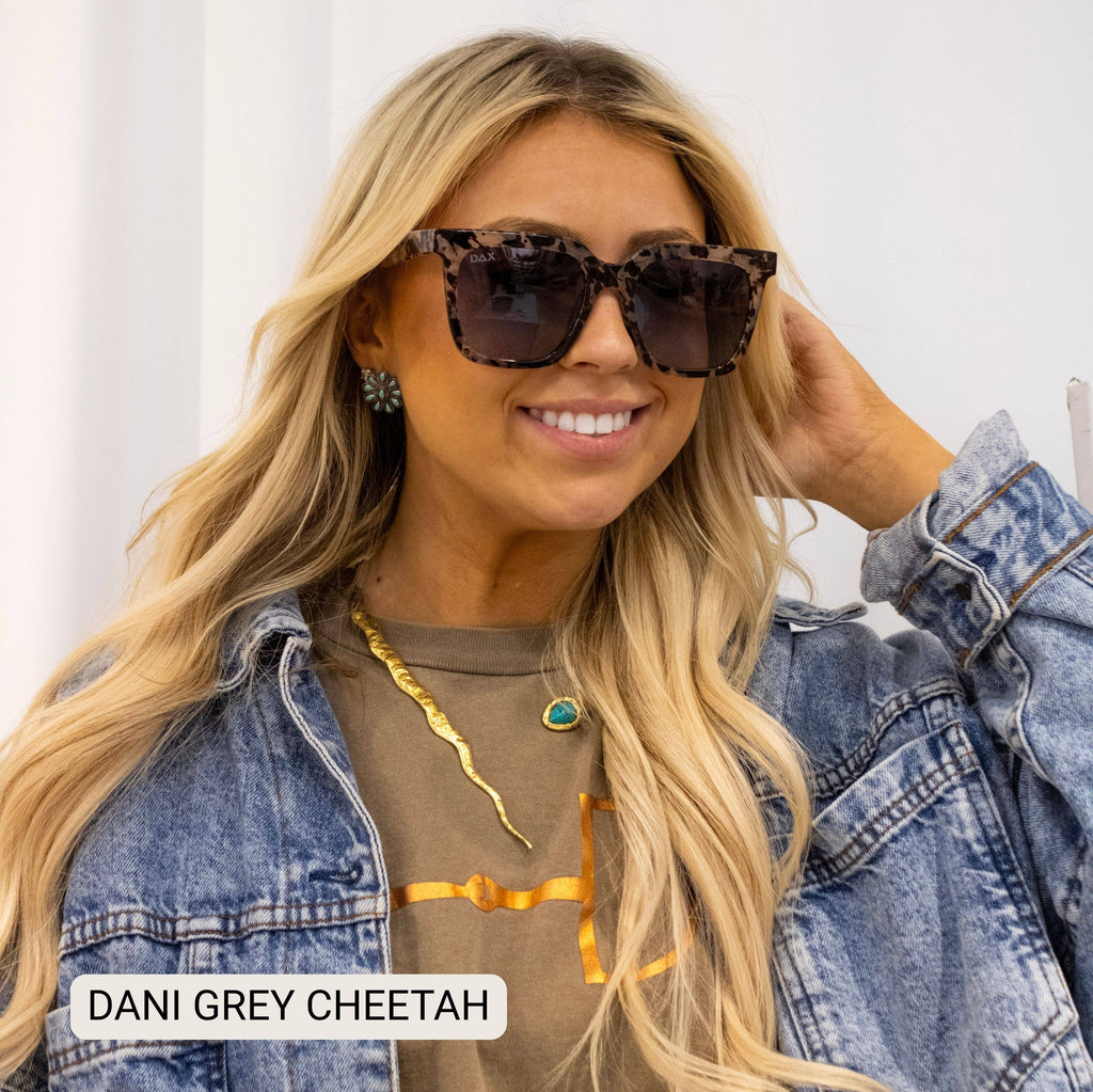 Dani- Women’s Square Sunglasses – Oversized Fall Line