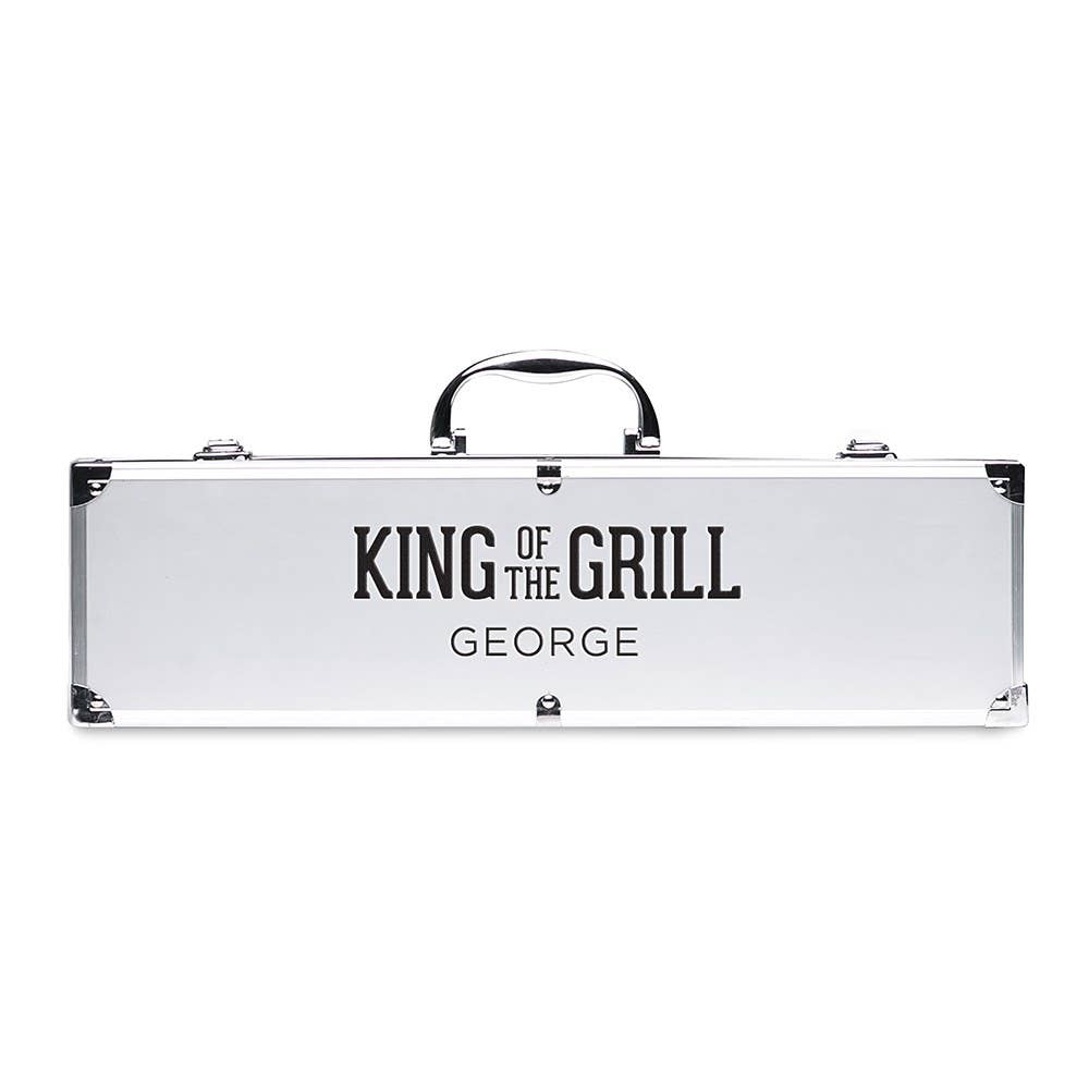 Stainless Steel BBQ Tools Grill Set - King Of The Grill