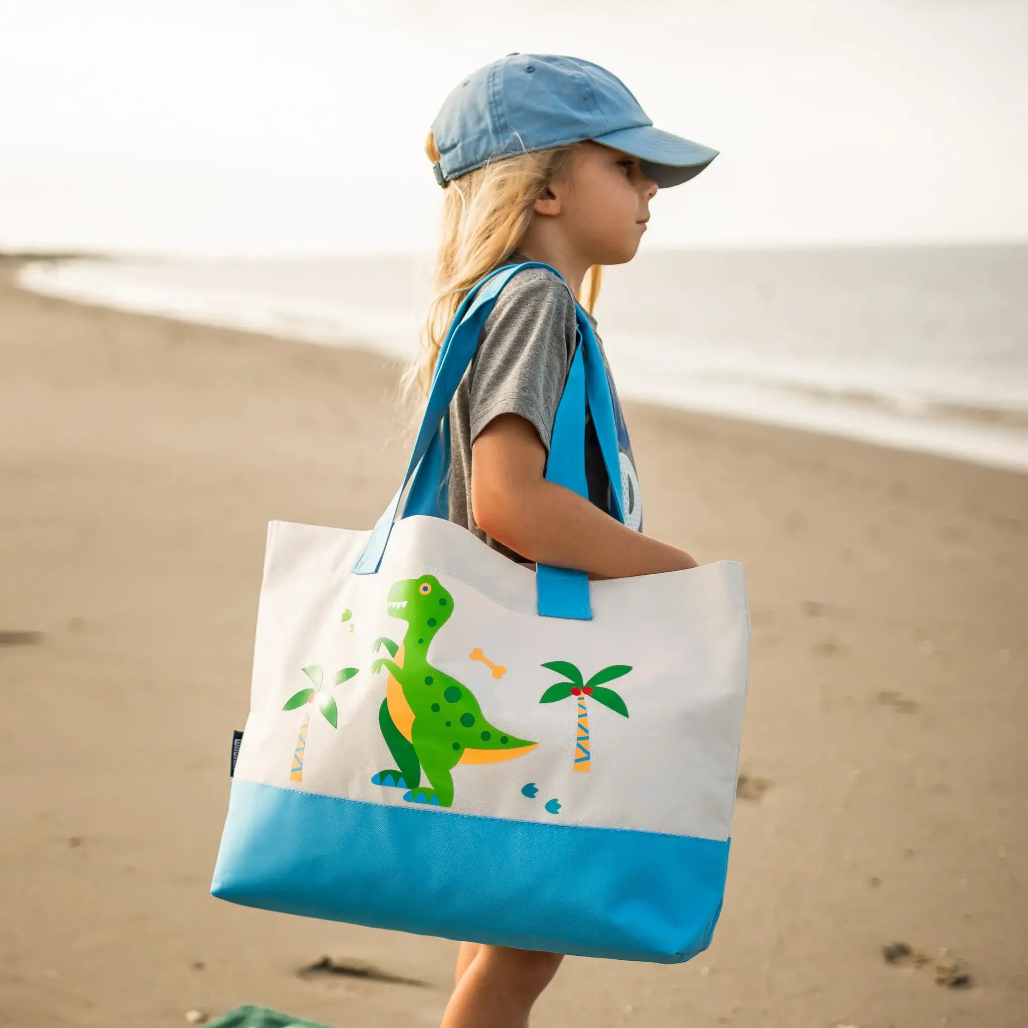 Dinosaur Land Beach Tote
