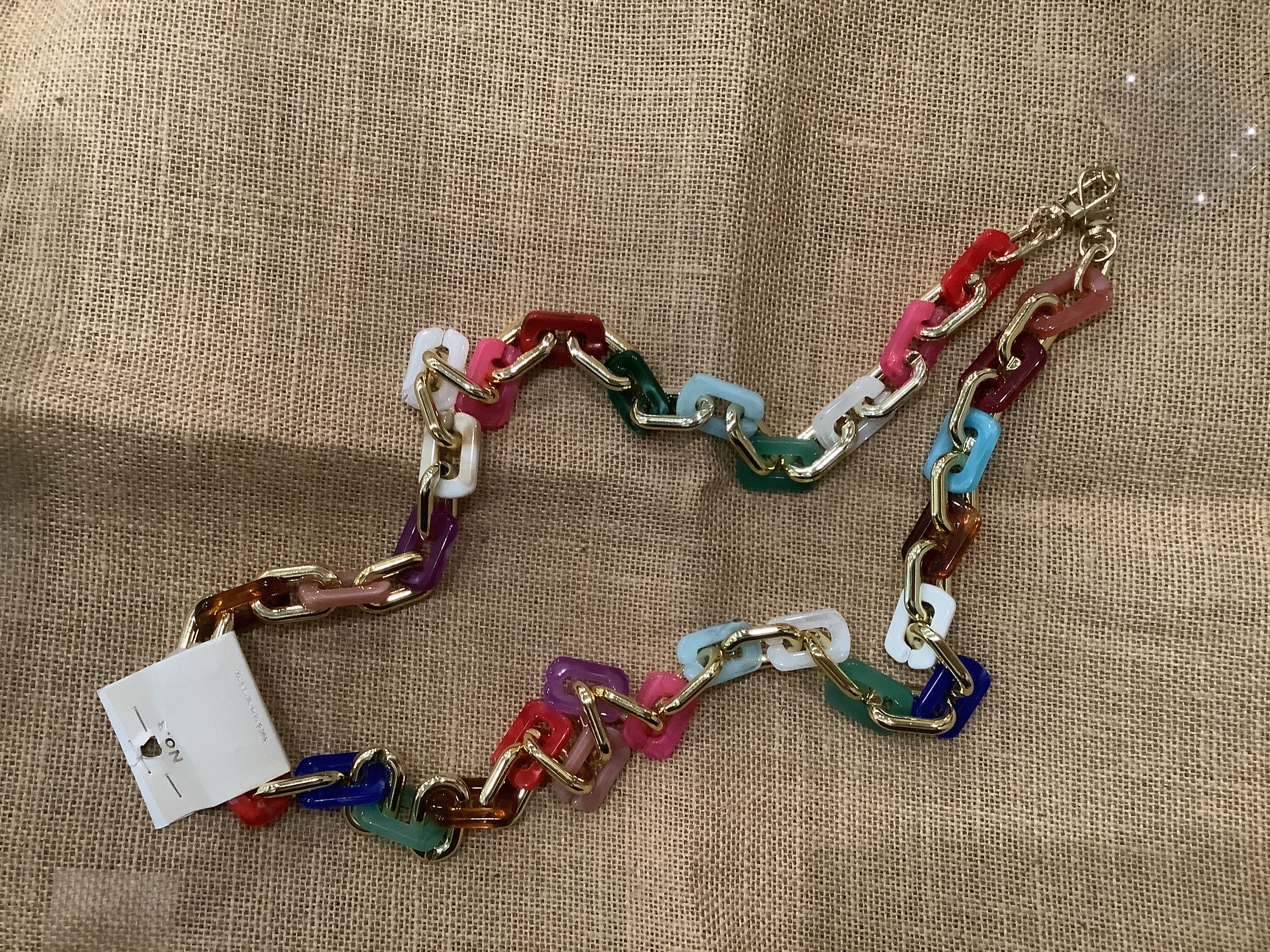 ACRYLIC CELLPHONE CHAIN NECK STRAP