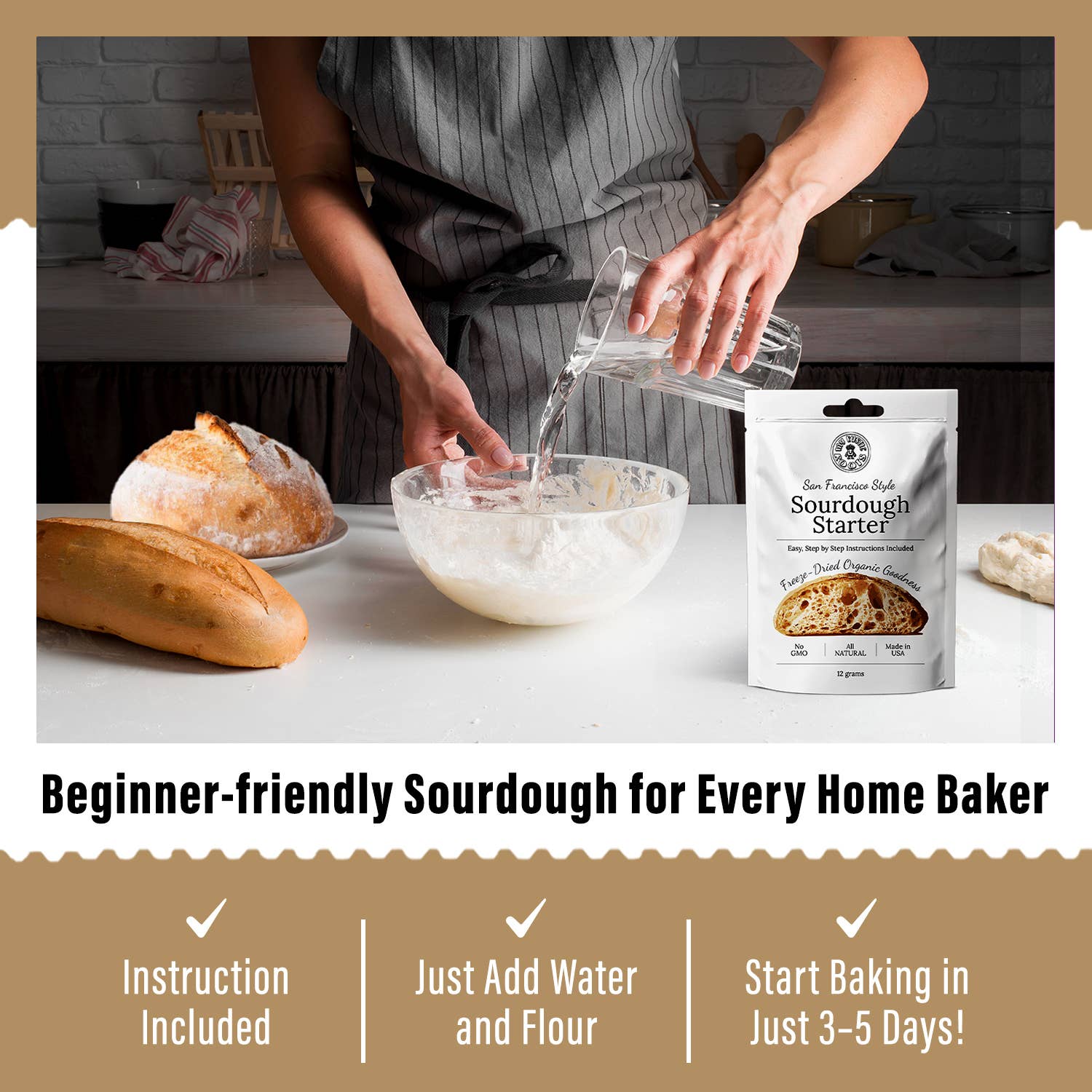 Original Sourdough Starter Culture - Bestseller