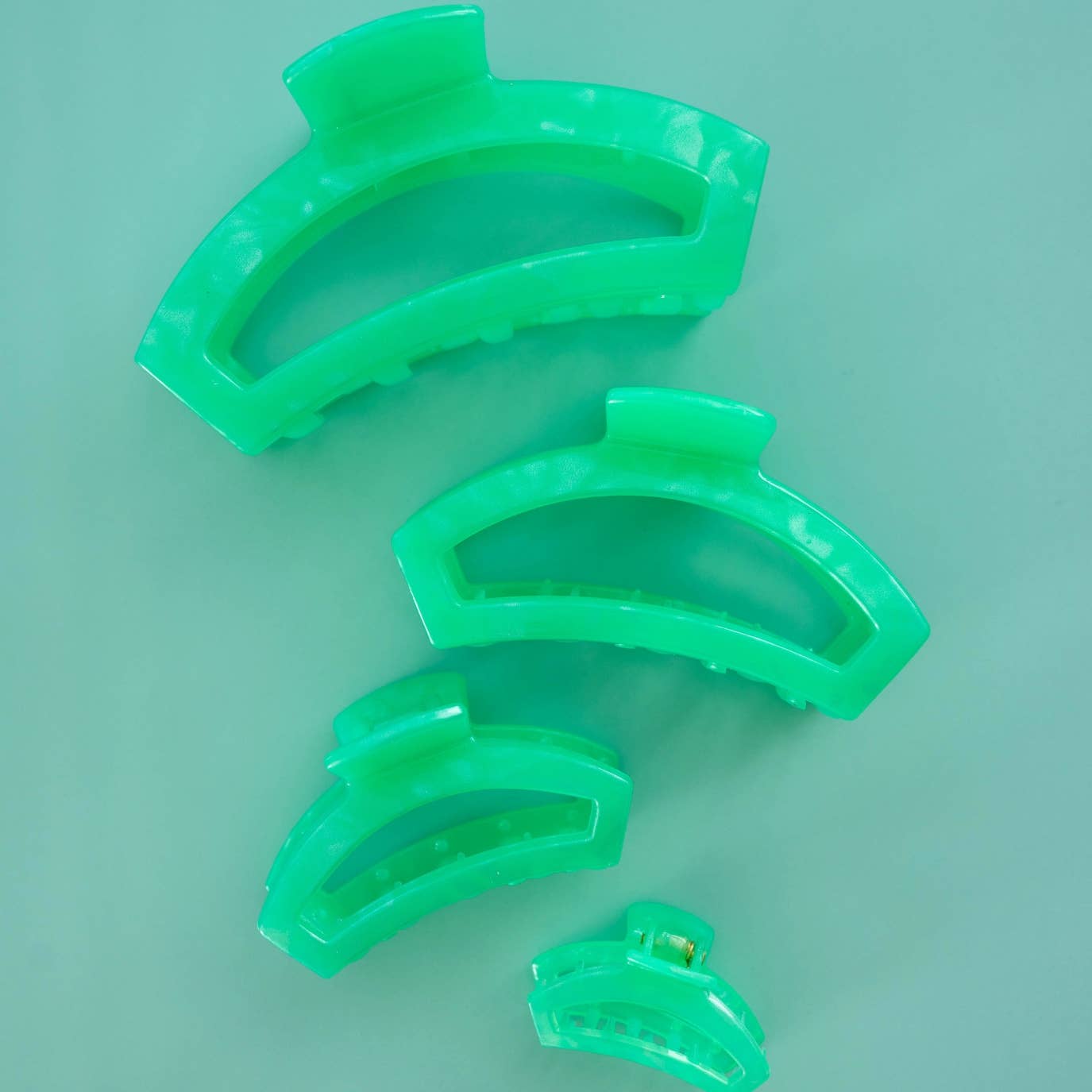 Open Hair Clip | Tiny | Spring Splash