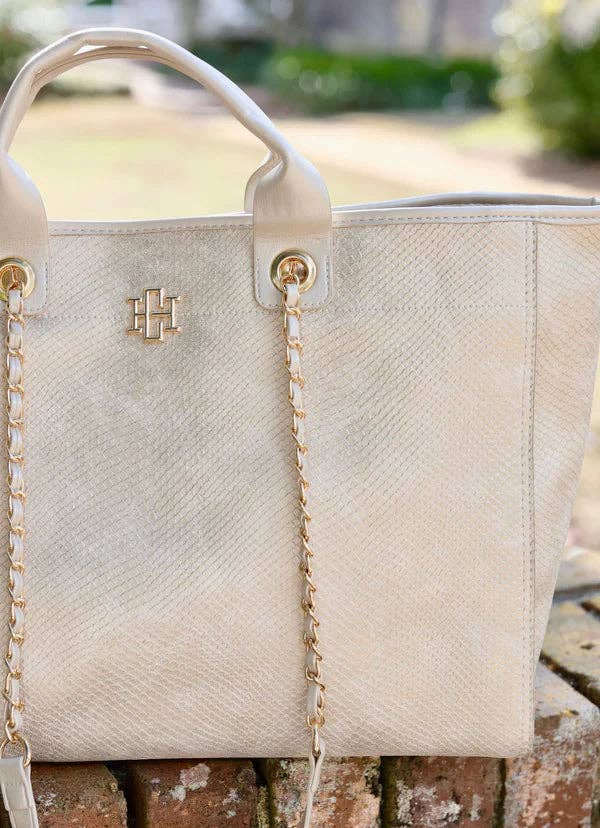 Melissa Tote Bag Shimmer Champagne
