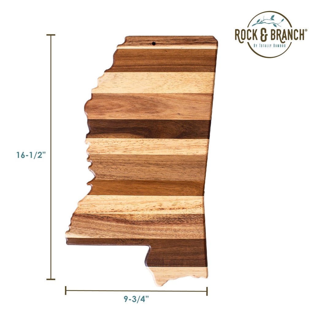 Rock & Branch® Shiplap Series Mississippi Serving Board