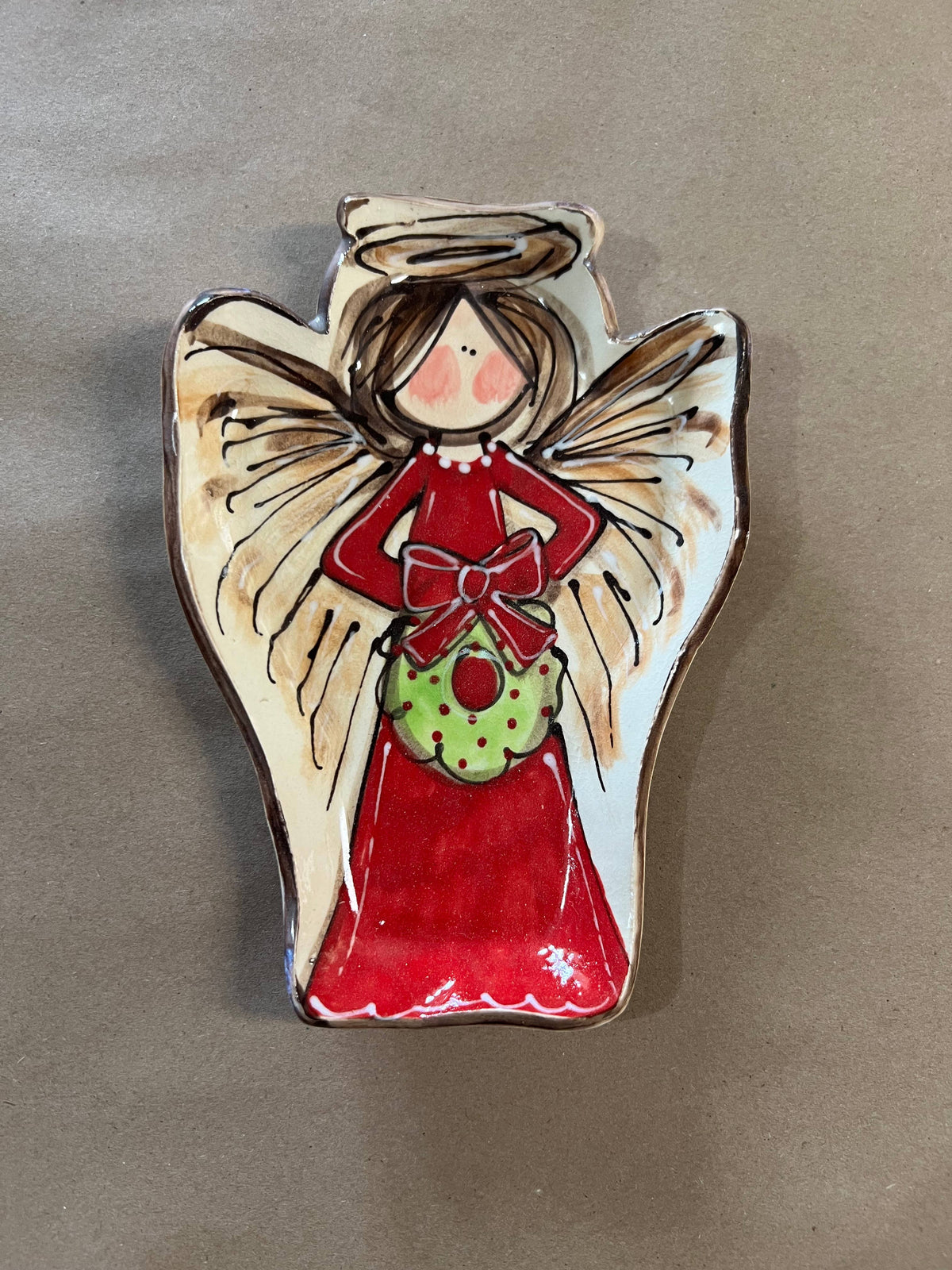 Angel Plate Wreath (2026 Christmas Collection)