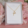 First Communion Cross Pearl Necklace CJ-399