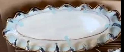 Long Oval Tray (Plain)