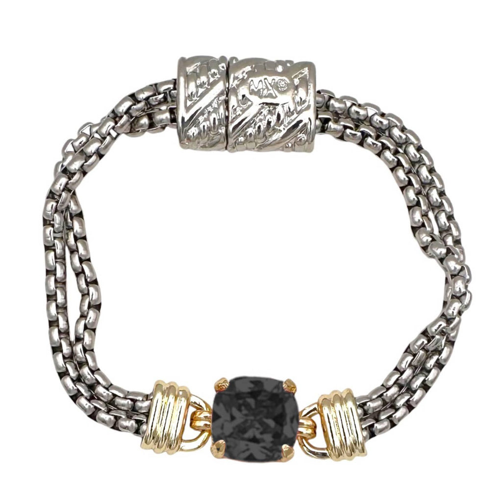 Cushion Cut Candy Station Bracelet