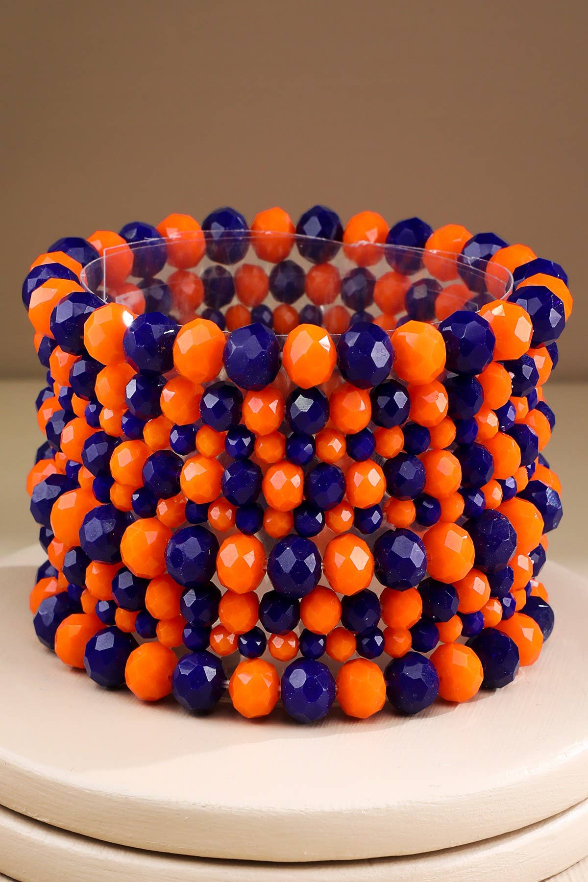 Glass Bead 9 Set Bracelet