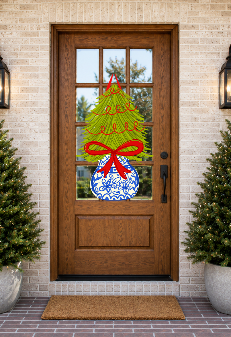Christmas Chin Door Hanger