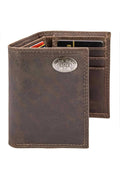 Mississippi State Bulldogs Men's Collegiate Trifold Leather Wallet.