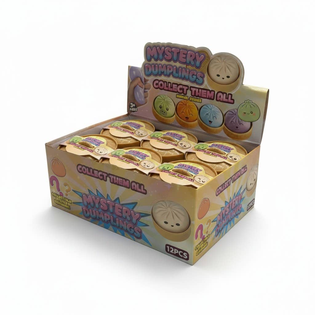 Mystery Squishy Dumplings - Animal Series 12ct