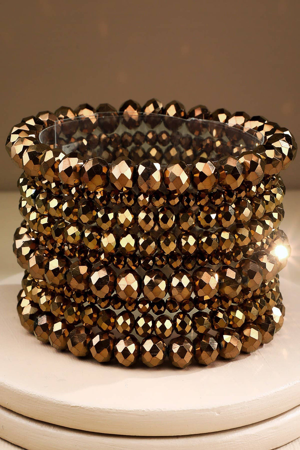 Glass Bead 9 Set Bracelet