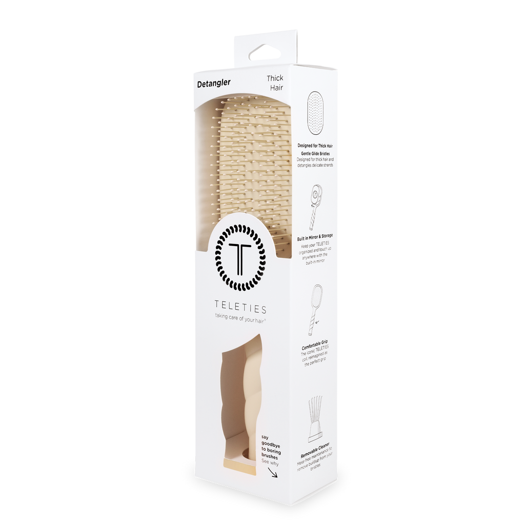 Detangler Hair Brush for Thick Hair - Tan