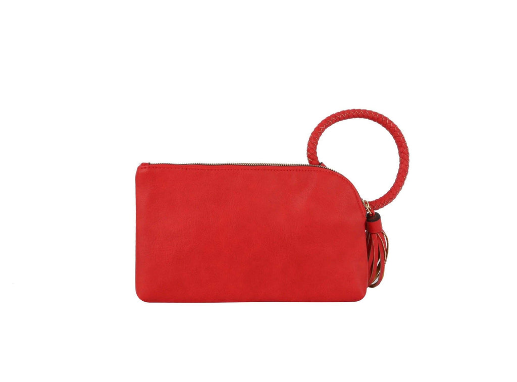 JYM0346 Soft Vegan Leather Wristlet/Clutch