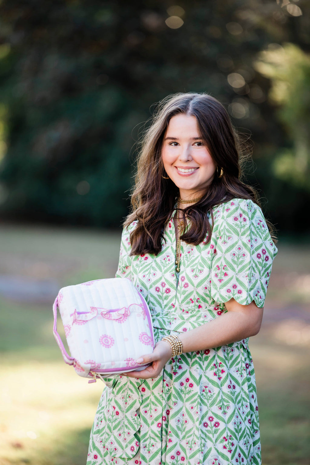Rosette Luxe | Quilted Scalloped Bible Cover| READY TO SHIP
