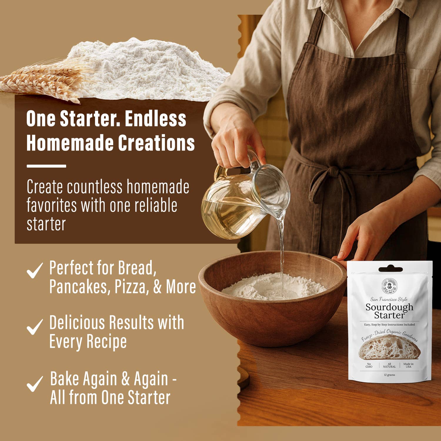 Original Sourdough Starter Culture - Bestseller