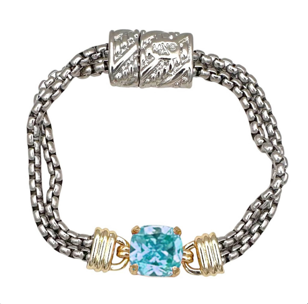 Cushion Cut Candy Station Bracelet