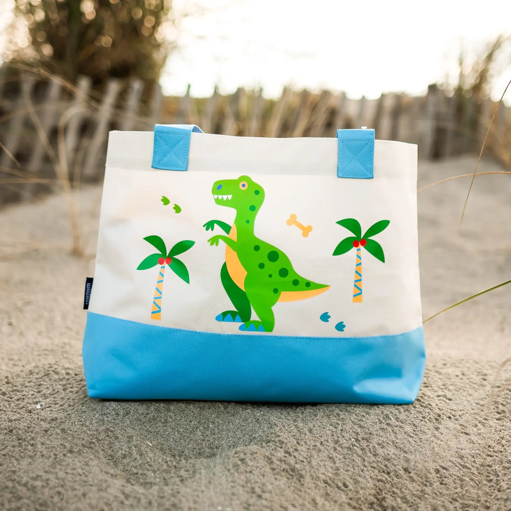 Dinosaur Land Beach Tote