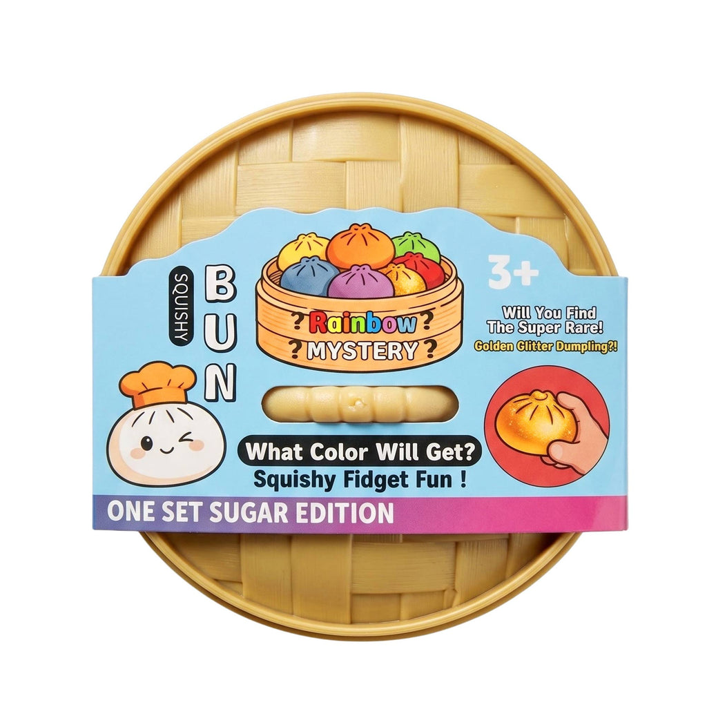 Large Regular Squishy Dumpling – Sensory Toy Display Display
