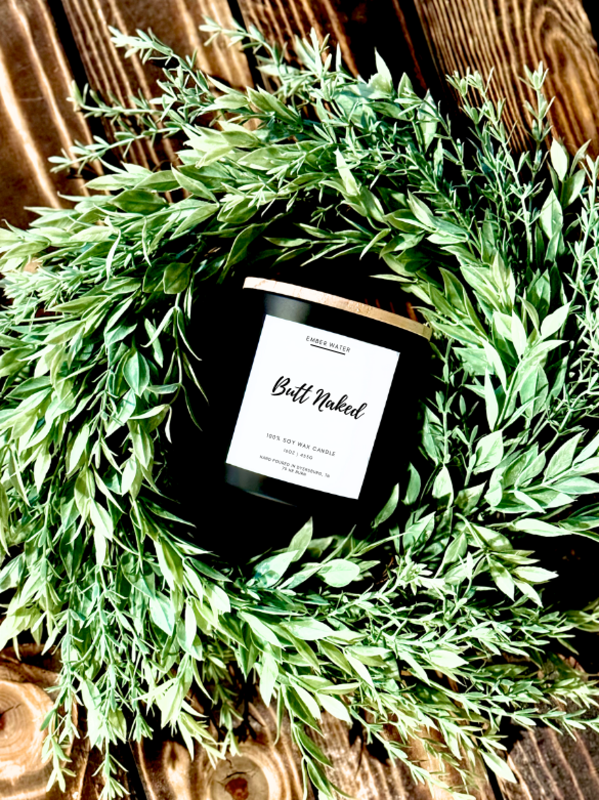 Butt Naked 16 oz 100% Soy Candle