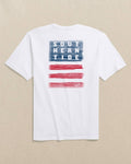 M SS Americana Wooden Flag Tee