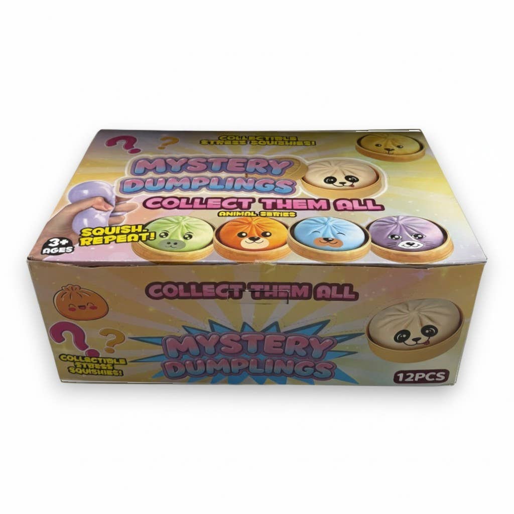 Mystery Squishy Dumplings - Animal Series 12ct
