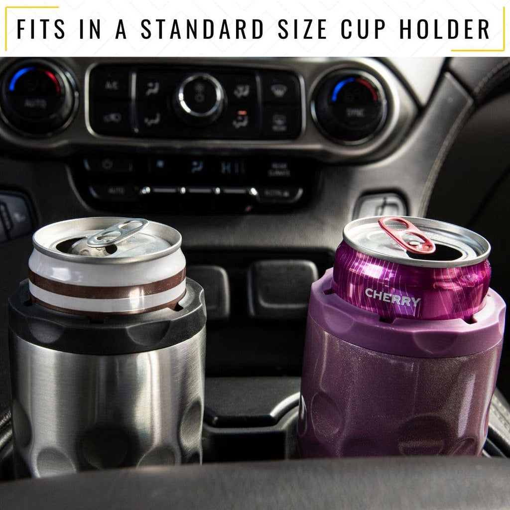 The Skinny Can Cooler [Blue Floral]