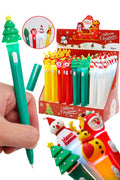 Christmas Led Light-up 0.7 mm Pen - 48 Pcs