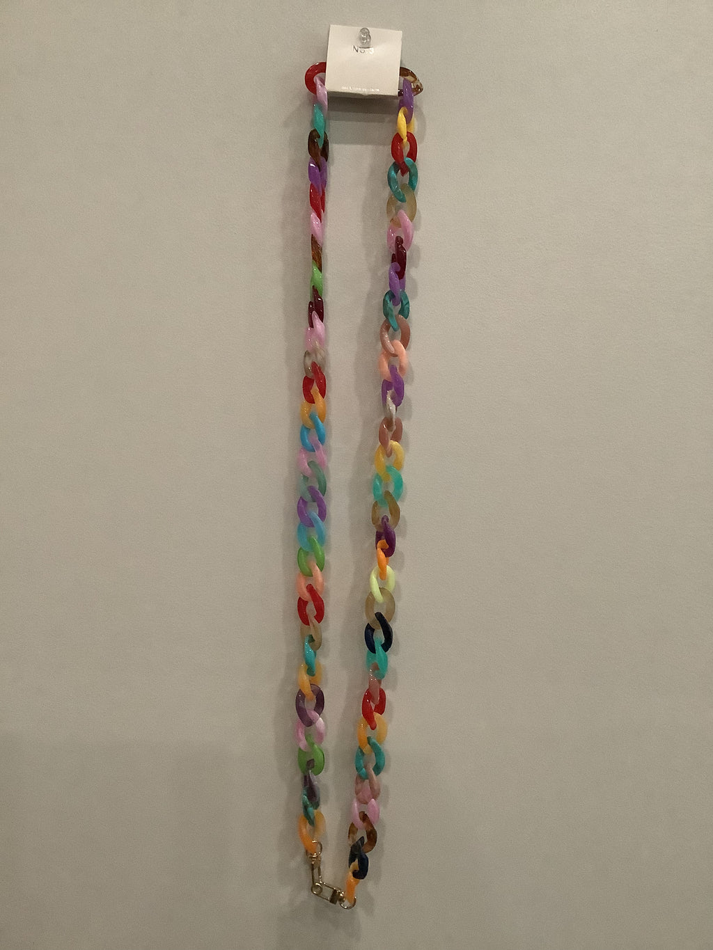 Acrylic Cellphone Chain Neck Strap Multi color