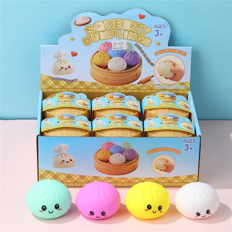 Pressure Squishy Toy Dumplings | 40BTS415