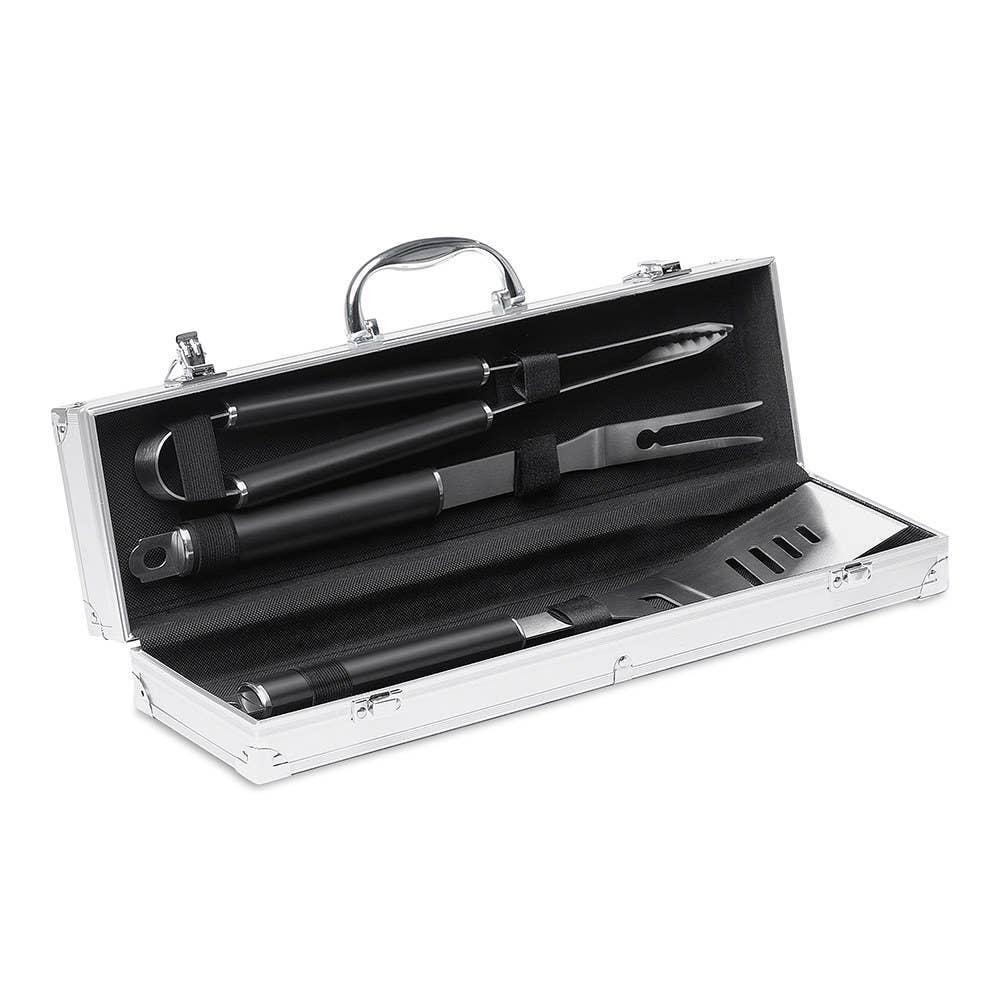 Stainless Steel BBQ Tools Grill Set - King Of The Grill