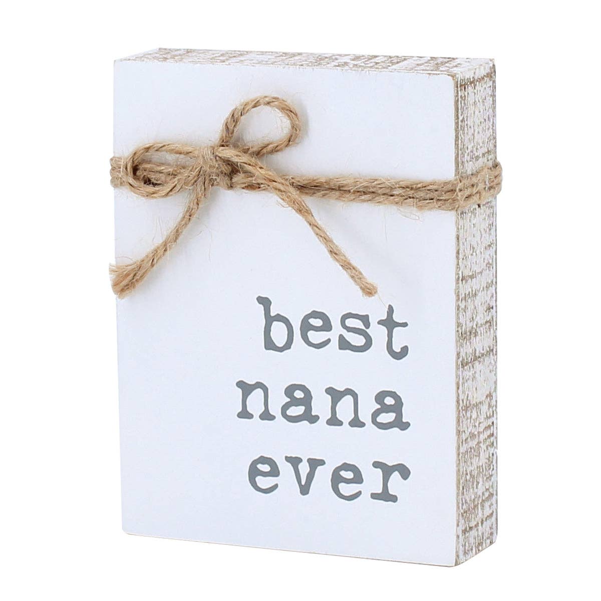 CA-3747 - Nana Jute Block Sign
