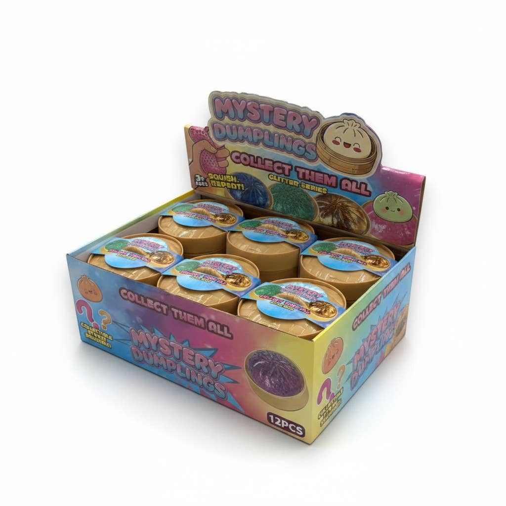 Mystery Squishy Dumplings - Glitter Series 12ct