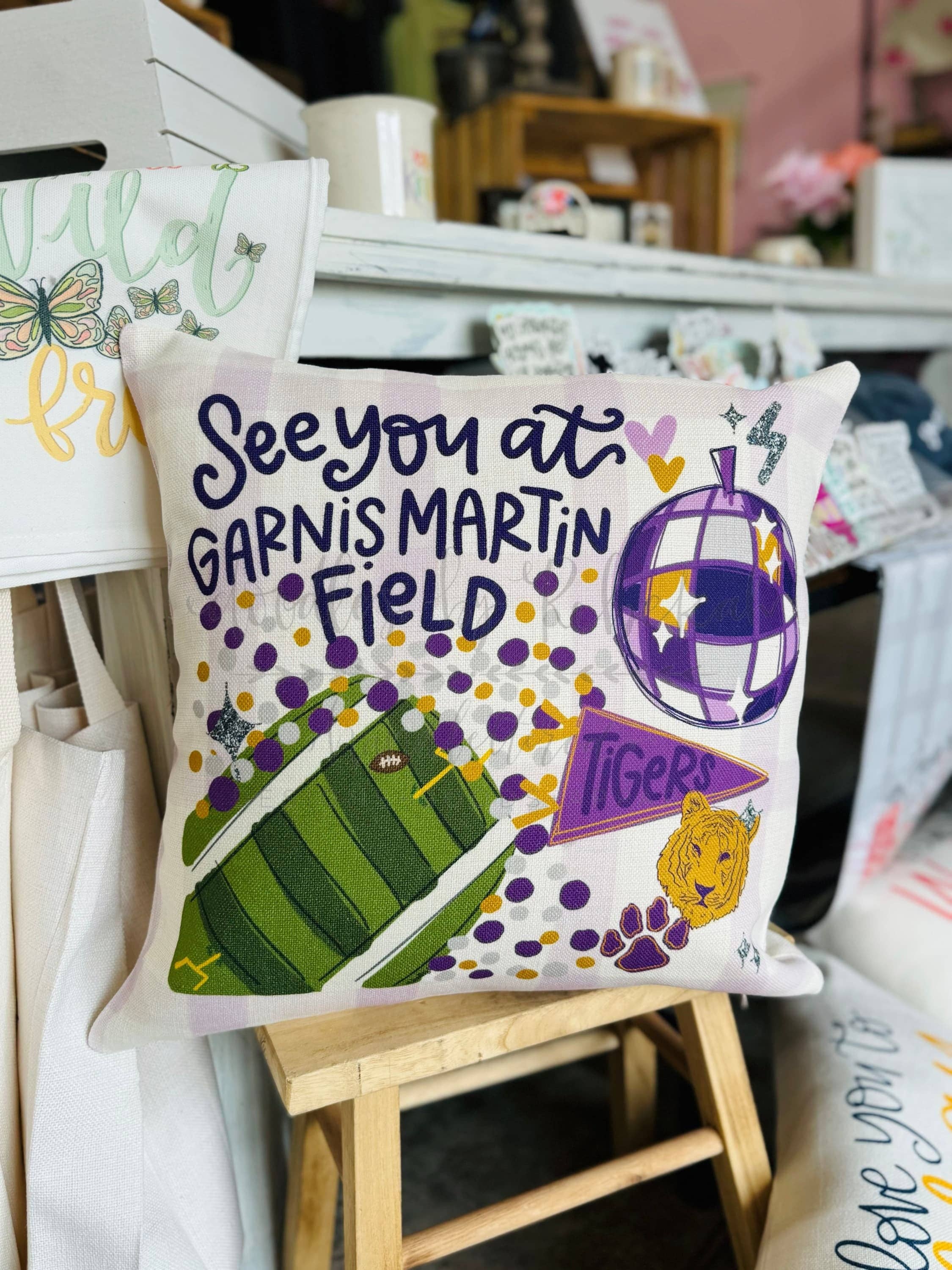 See You In…Custom School Pillow