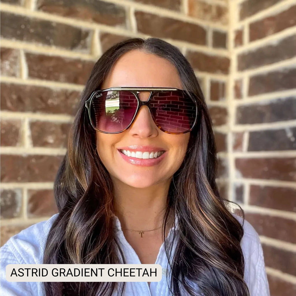Astrid - Women's Oversized Aviator Sunglasses