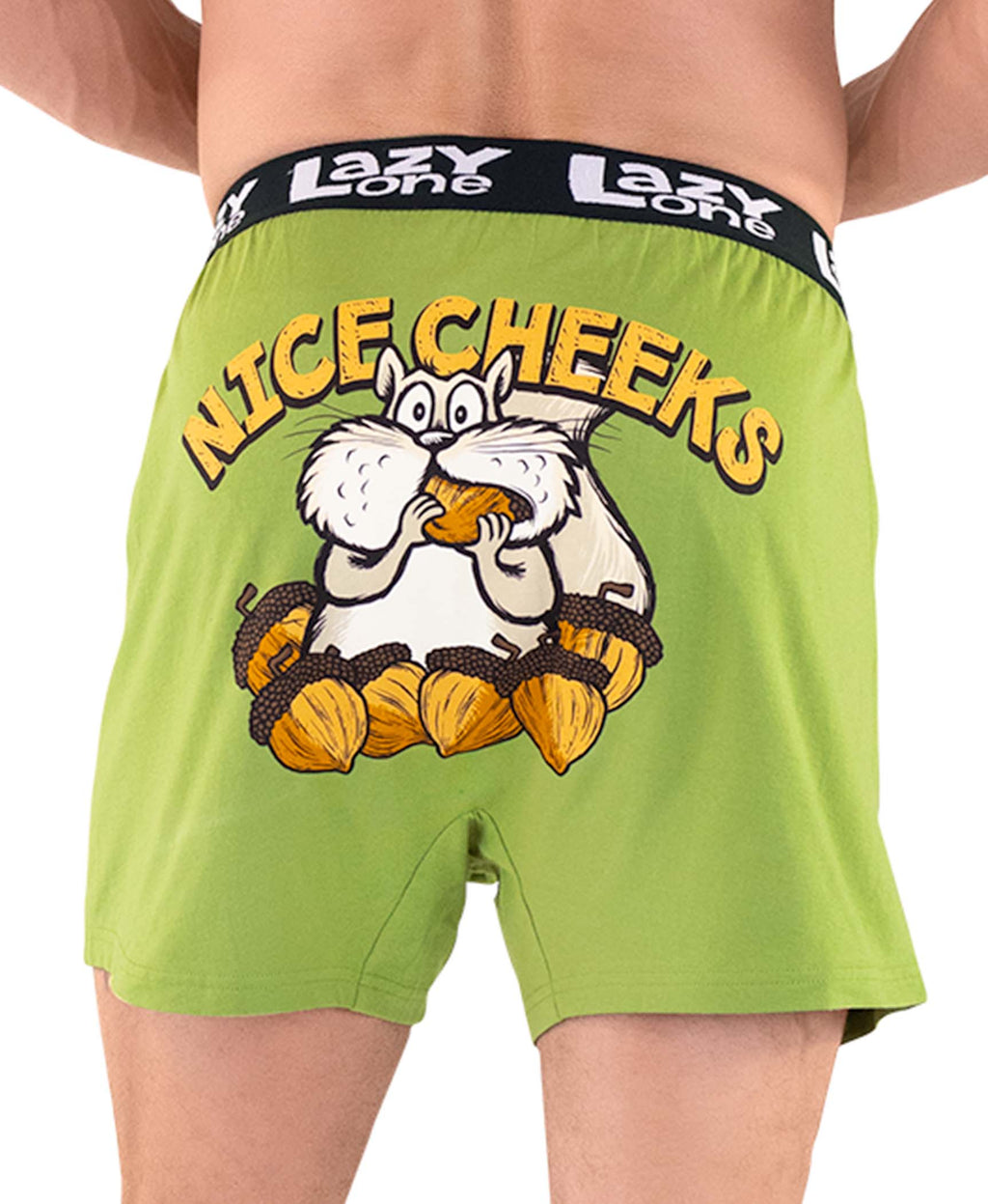 Nice Cheeks Green Boxer
