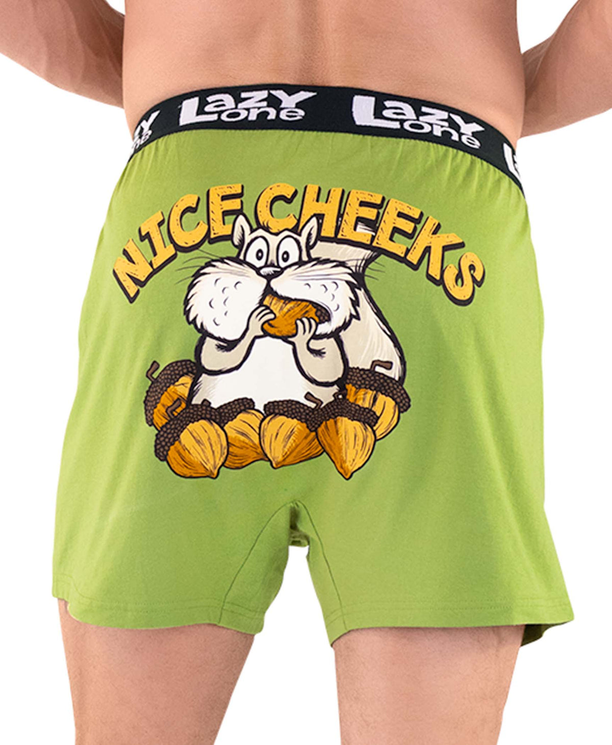 Nice Cheeks Green Boxer