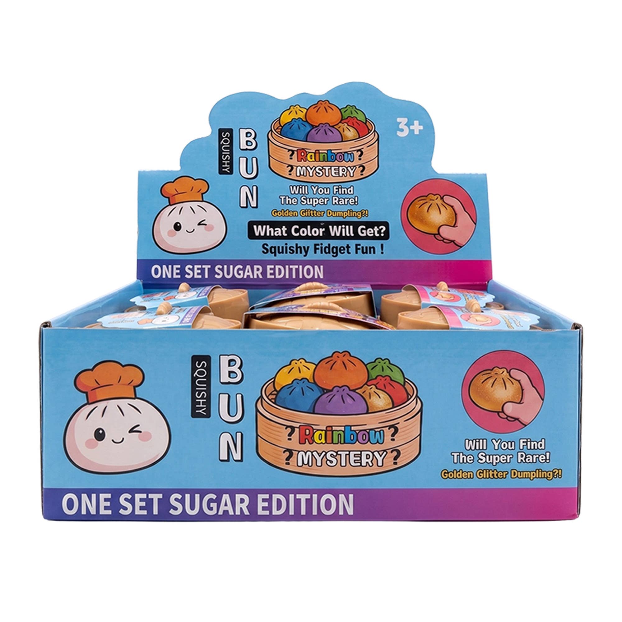 Large Regular Squishy Dumpling – Sensory Toy Display Display