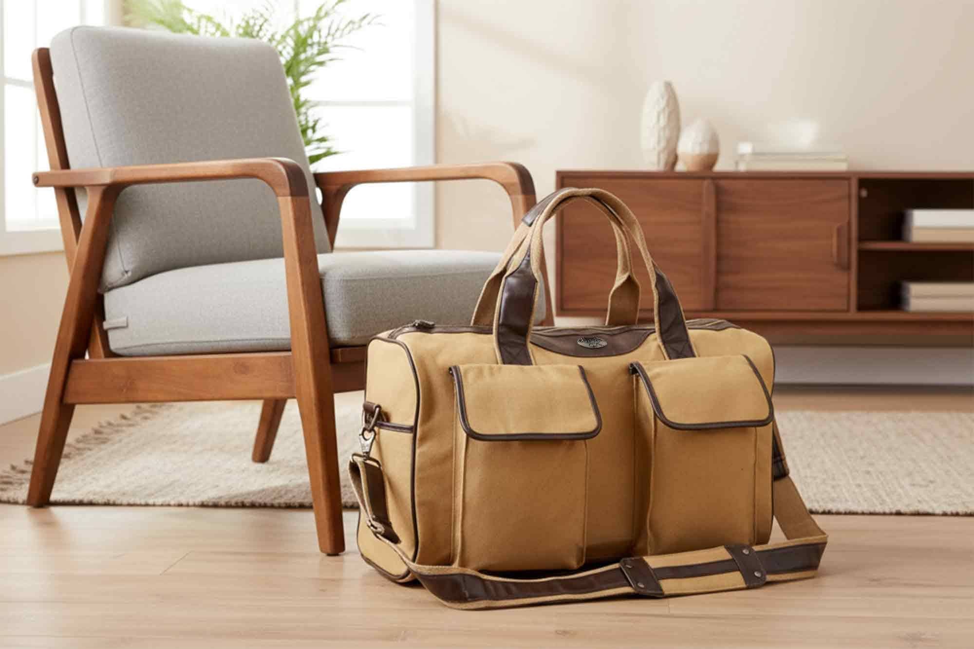 Buck Canvas Weekender Bag