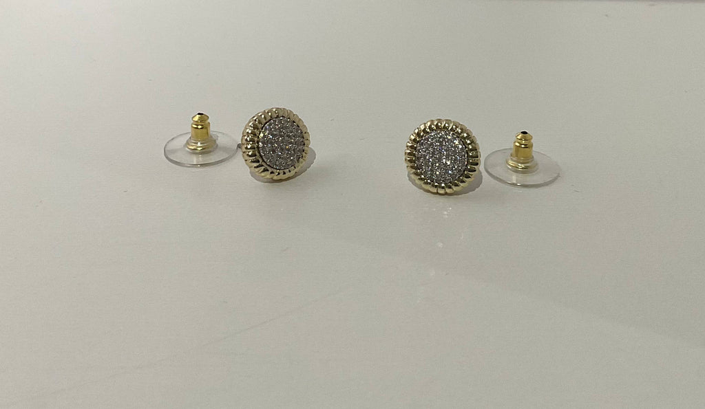 Holiday Pave Stud Earrings