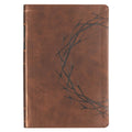 KJV Bible Giant Print Full-size Faux Leather, Crown/Amazing