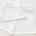 Puffy Bride Cotton Short Lounge Set| Bridal