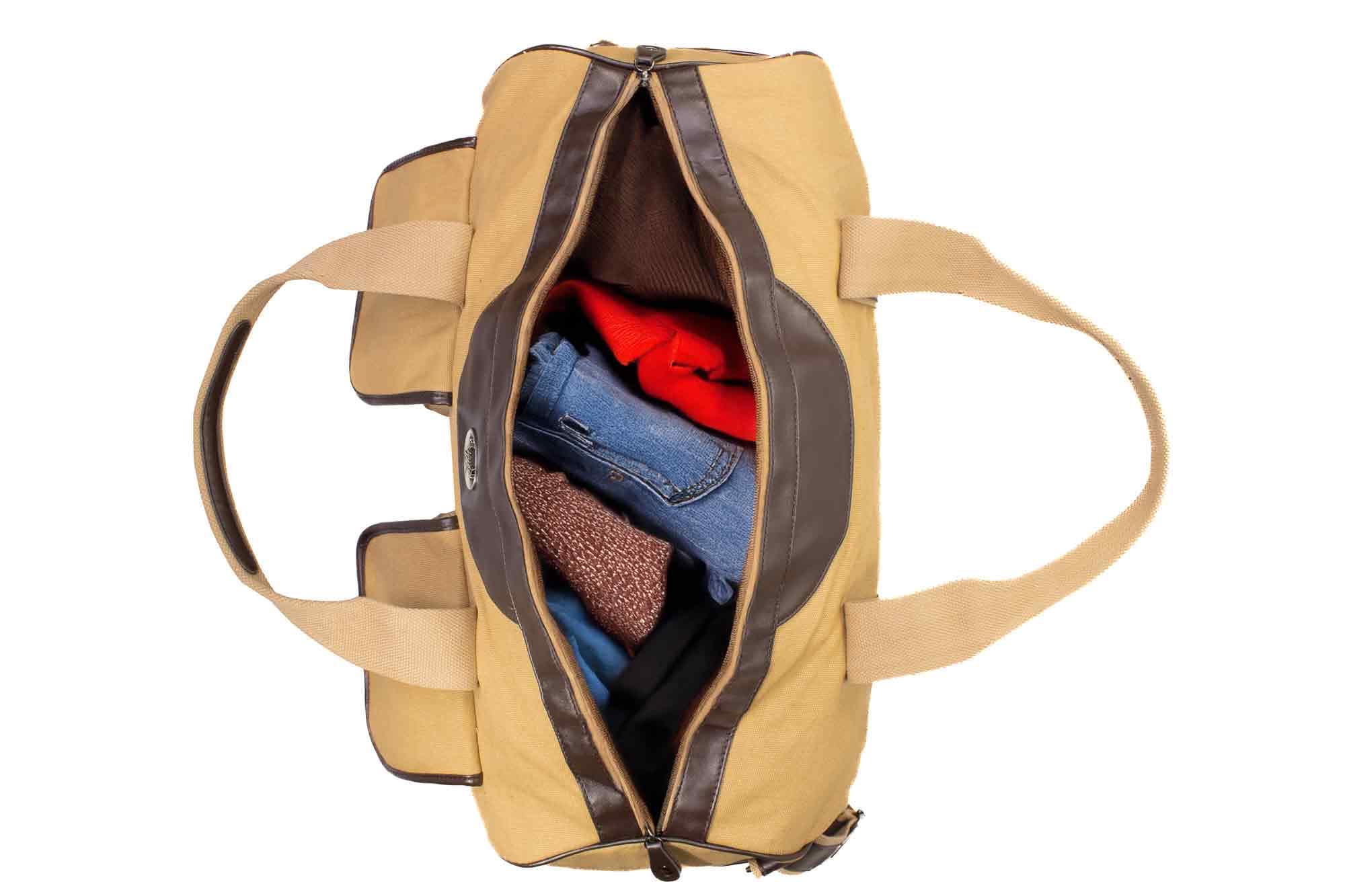 Buck Canvas Weekender Bag