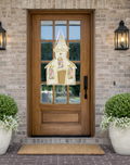 Whimsy Church  Door Hanger