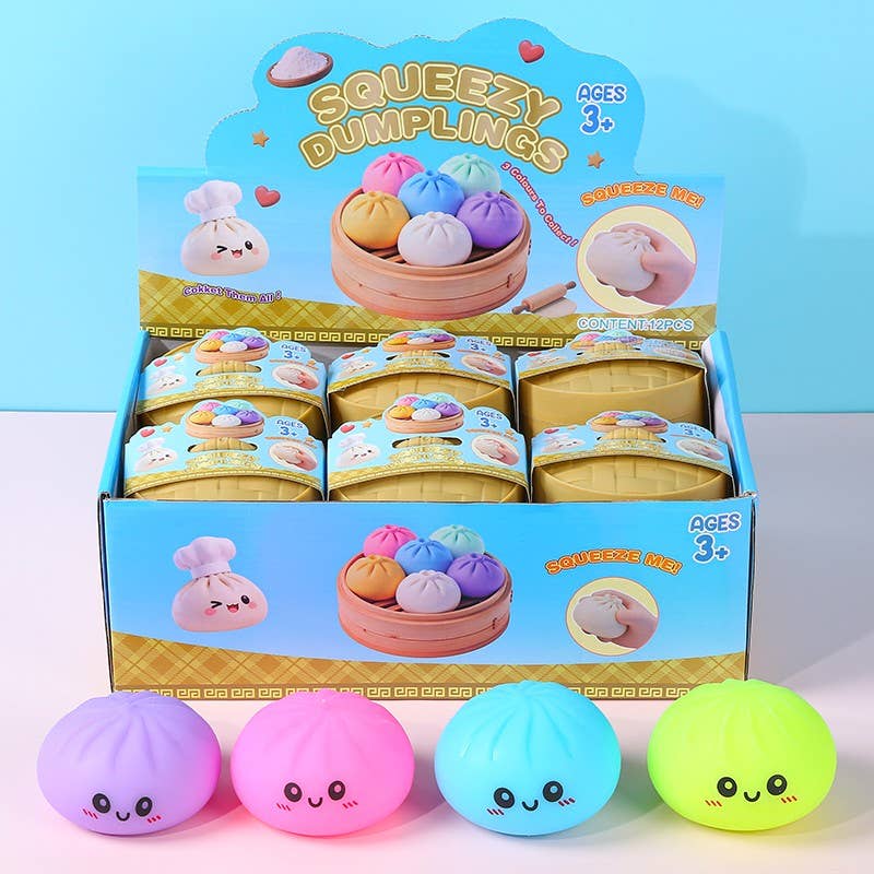 Pressure Squishy Toy Dumplings | 40BTS415